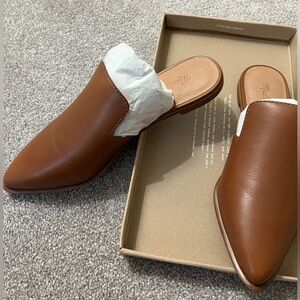 Madewell Leather Mule slides size 7.5